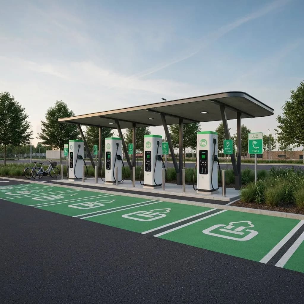 Stazione di ricarica per mobilità elettrica